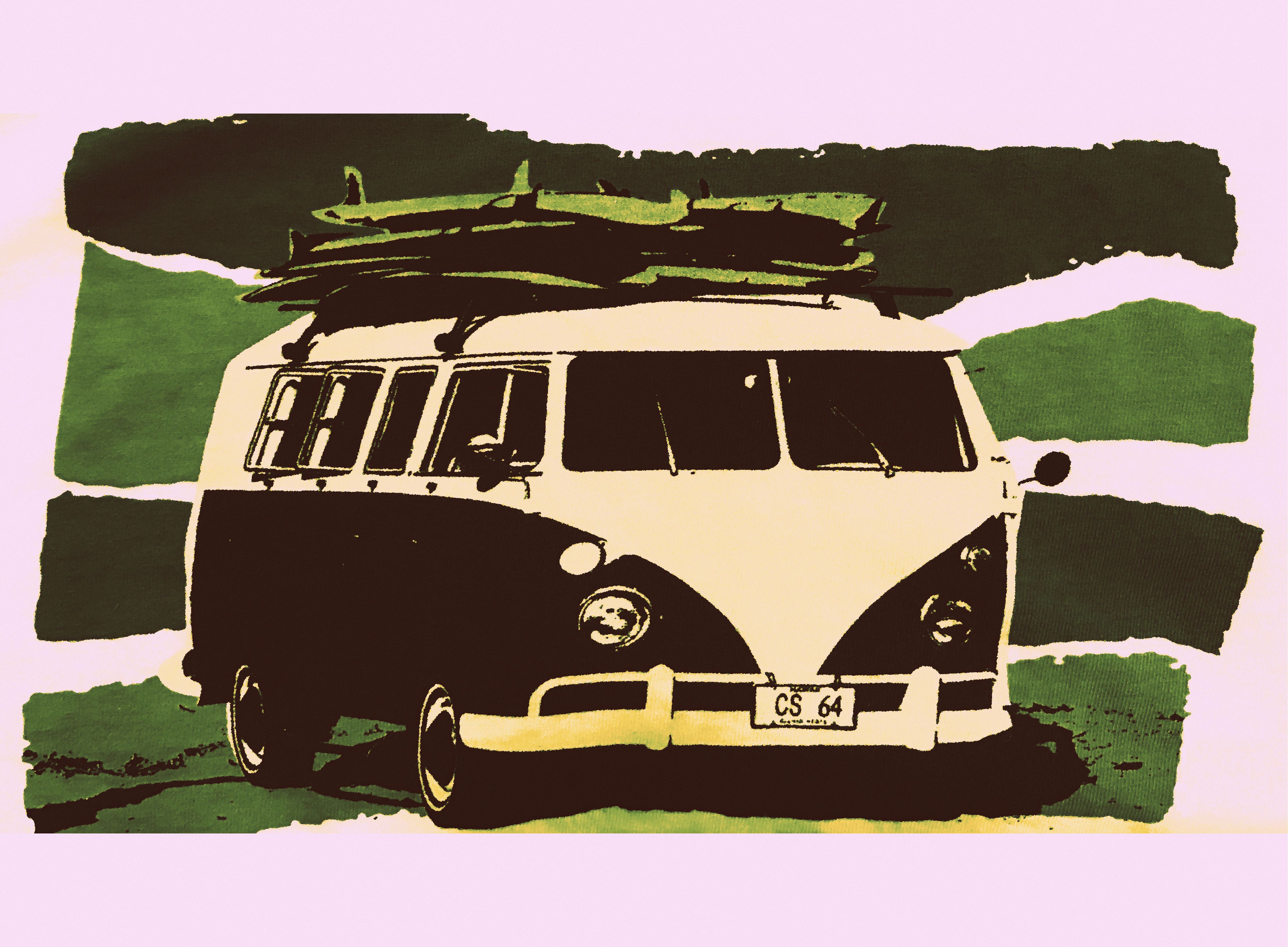 VW camper, SoCal