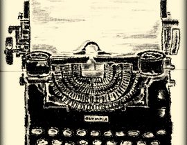 old typewriter