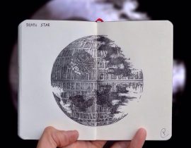 Death Star Live Sketch