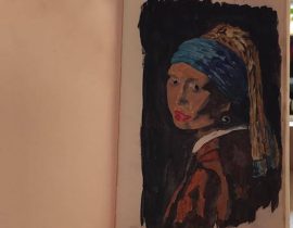 The girl with the pearl earring