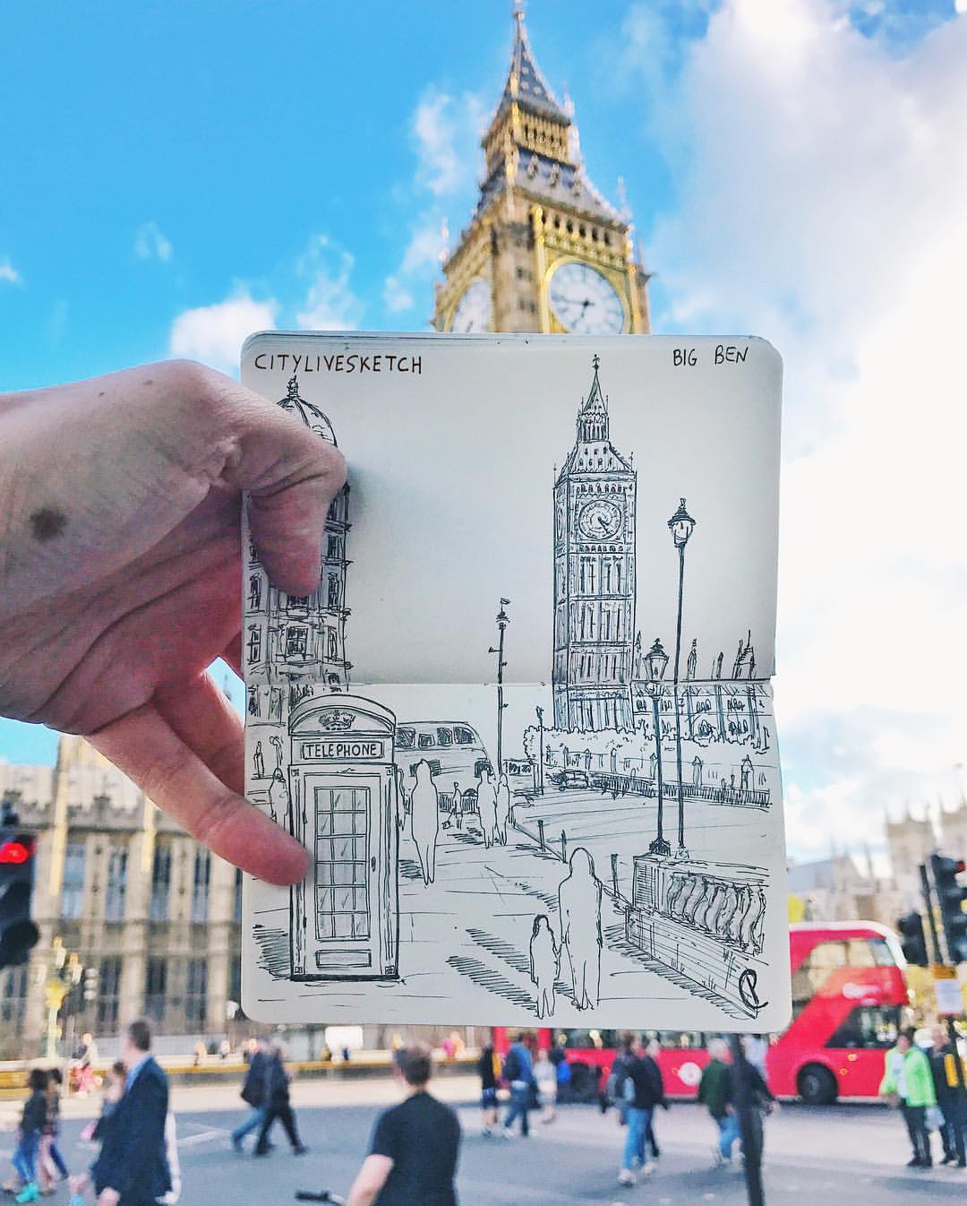 Big Ben Live Sketch