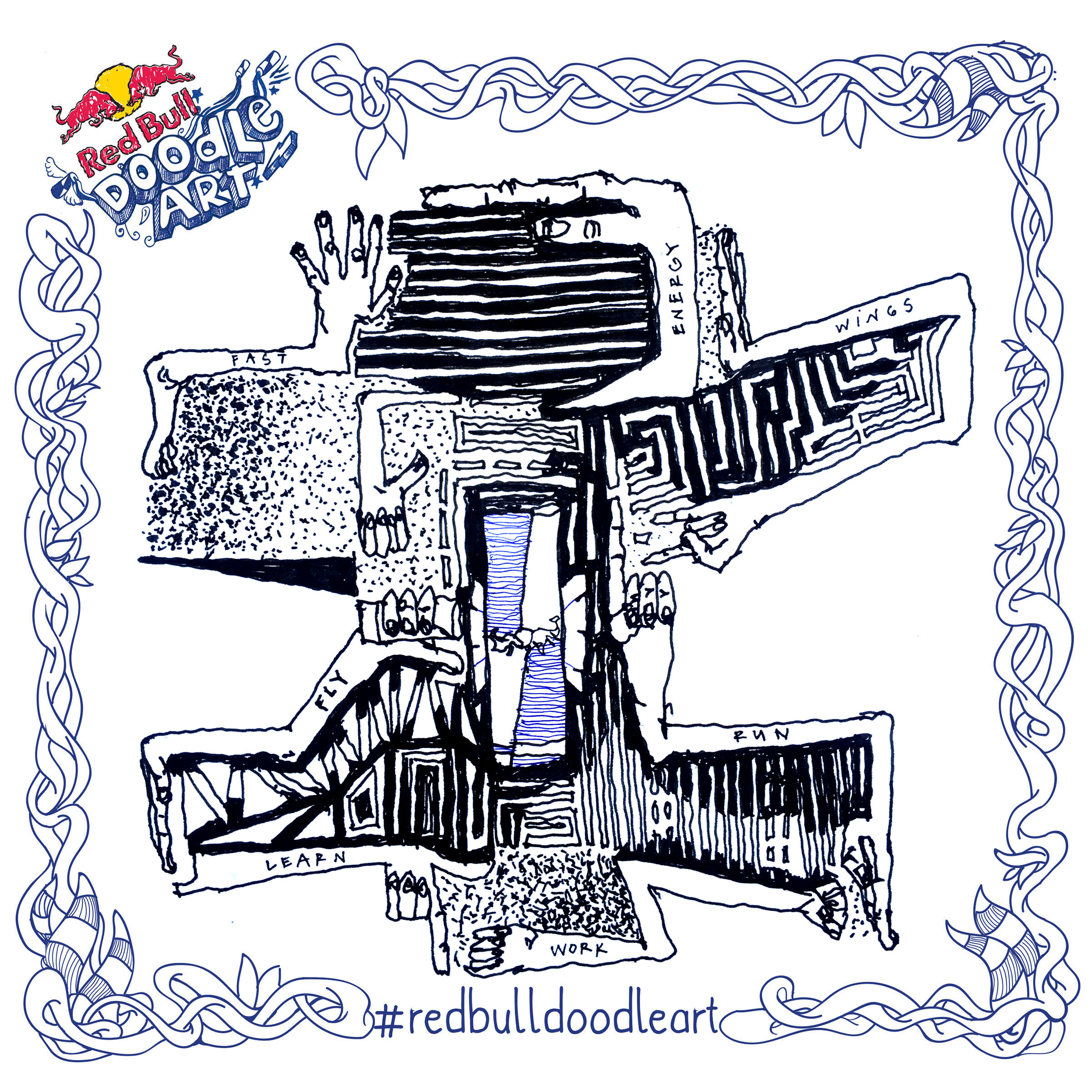 #redbulldoodleart – We got Wings