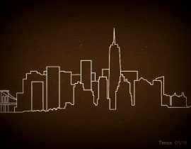 Manhattan skyline