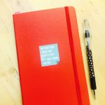 2017 Red Moleskine Cover