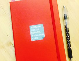 2017 Red Moleskine Cover