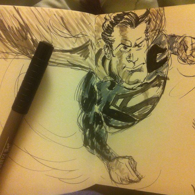 SUPERMAN  FLYING