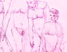 Pink Naked Men