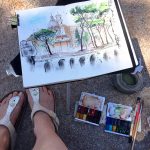 Sketching in Rome: Fori imperiali