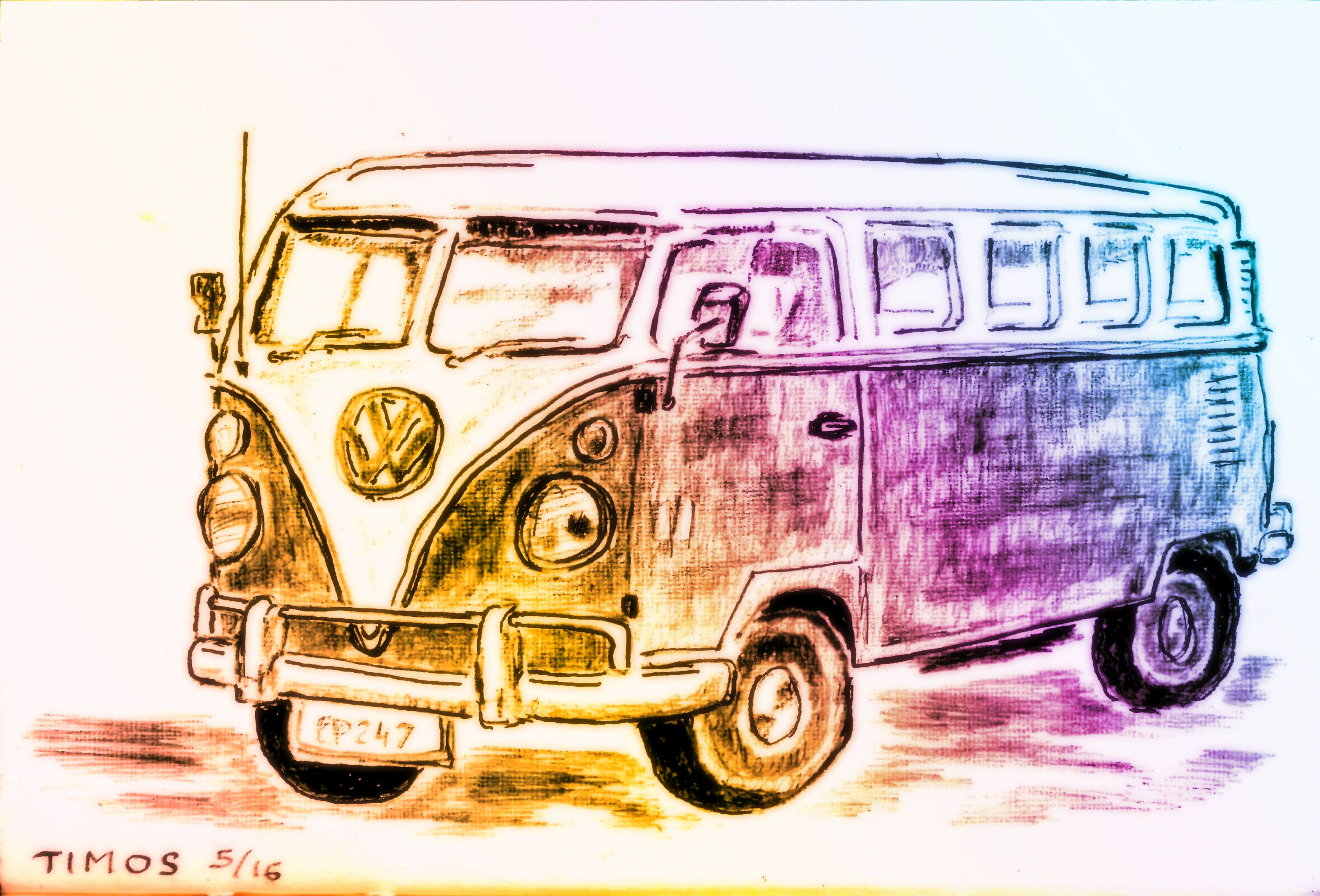 old VW bus