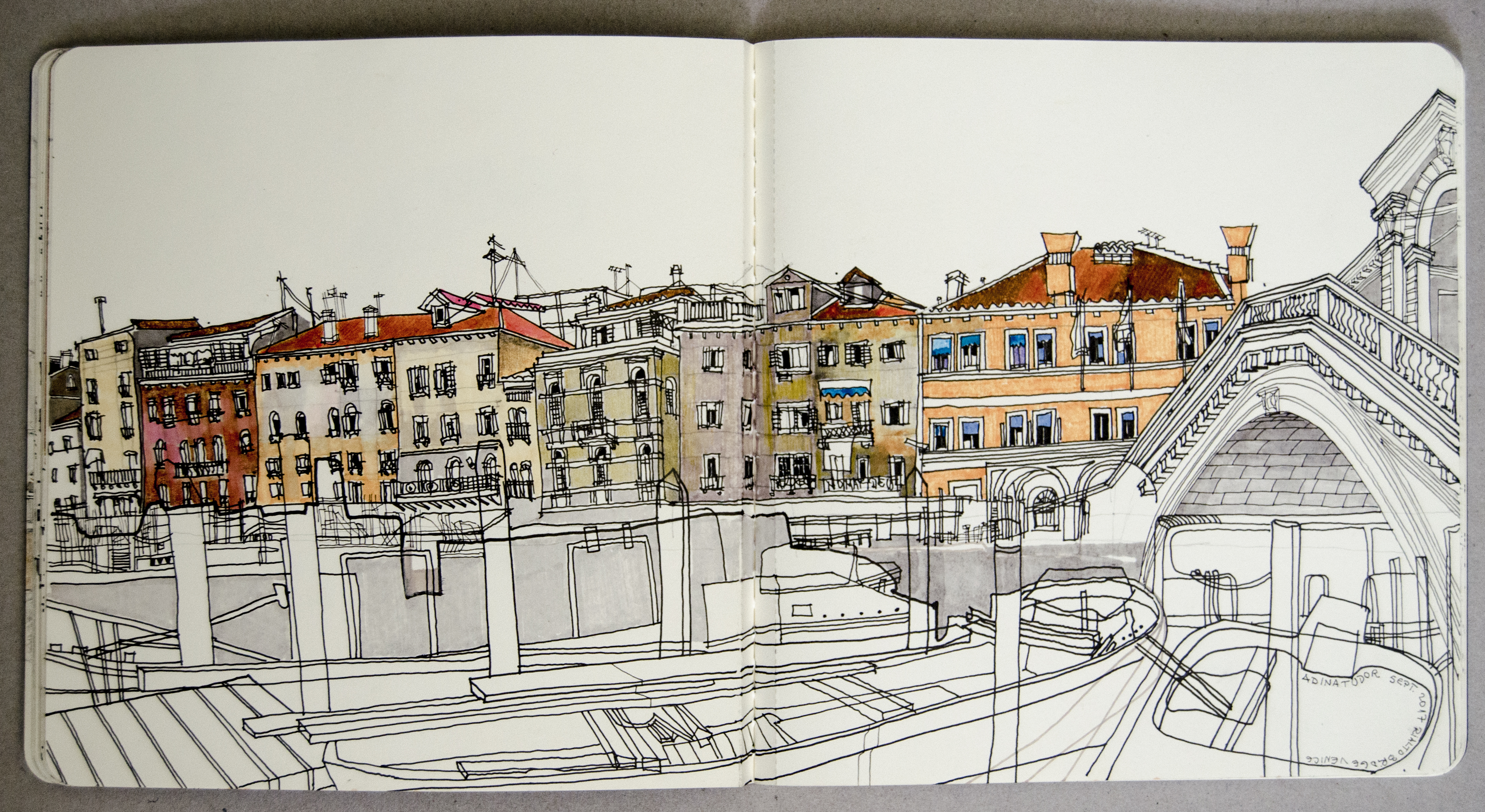 Sketching in Venice