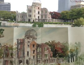 Hiroshima in japanese Moleskine