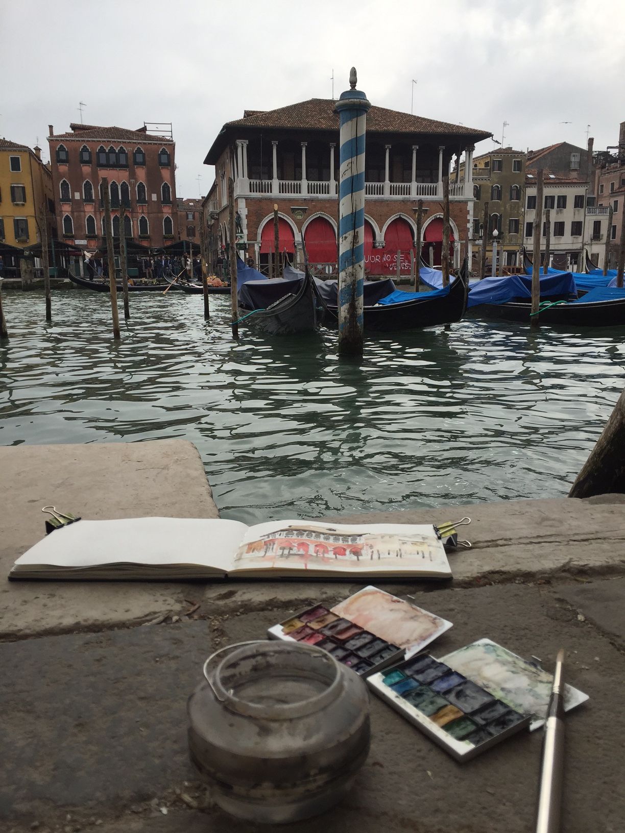 My Venezia Moleskine only travels to Venezia