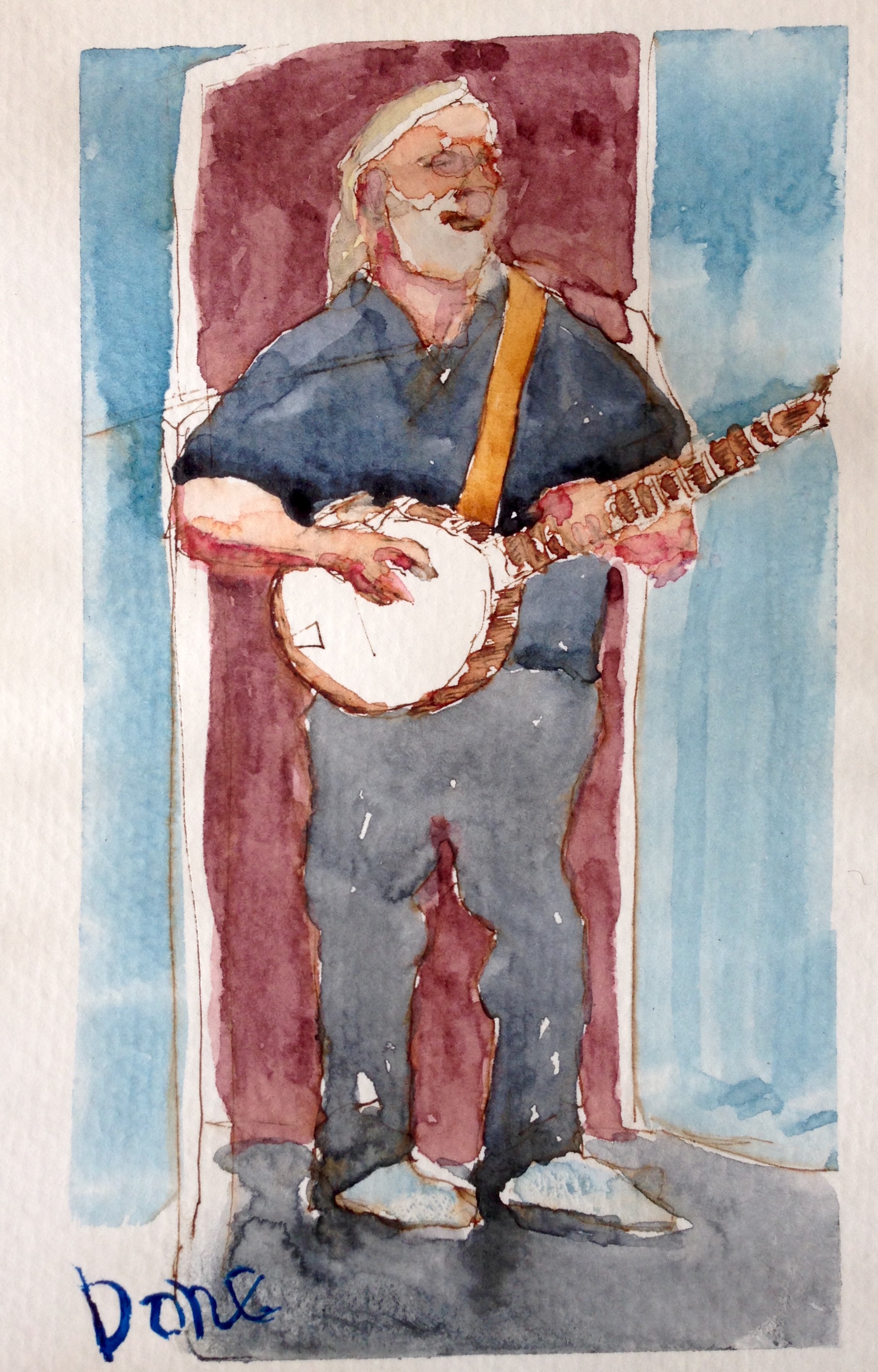 Banjo Player