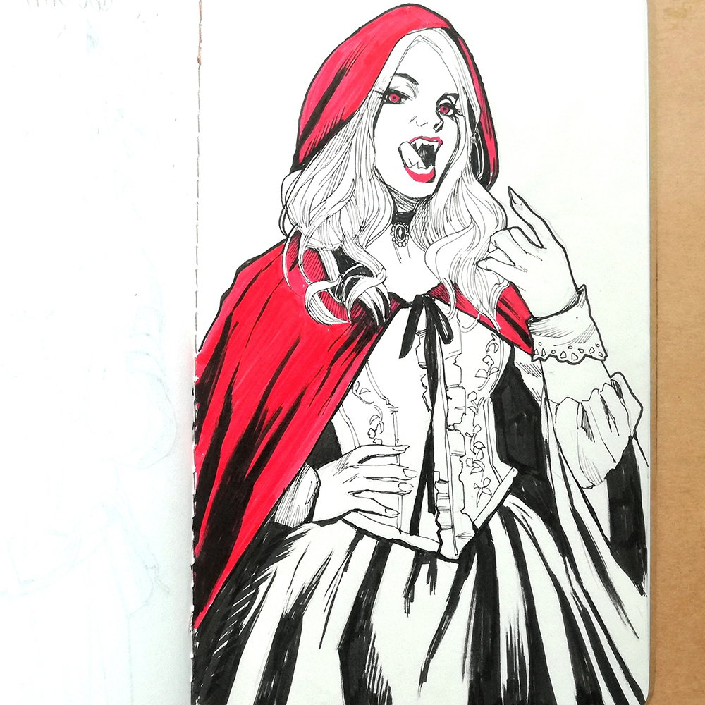 Naughty Red Riding Hood