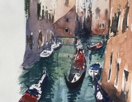 les gondoliers de Venice