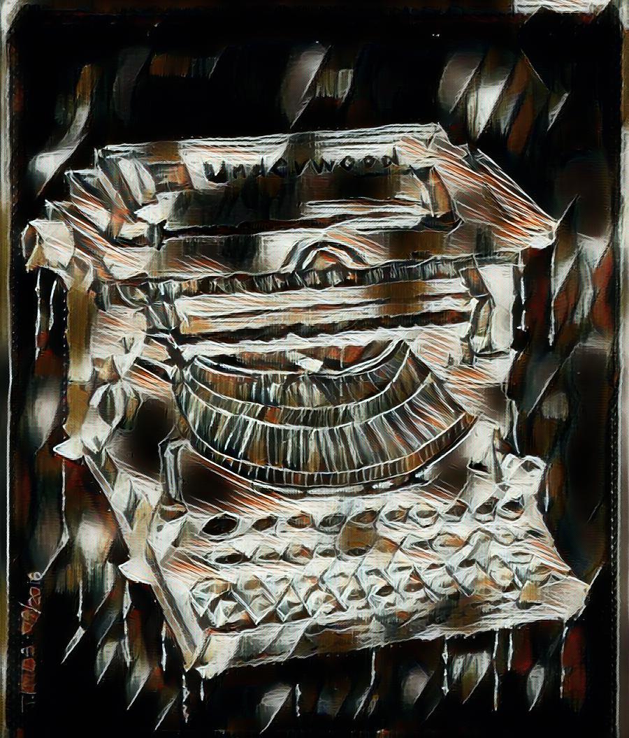 old typewriter