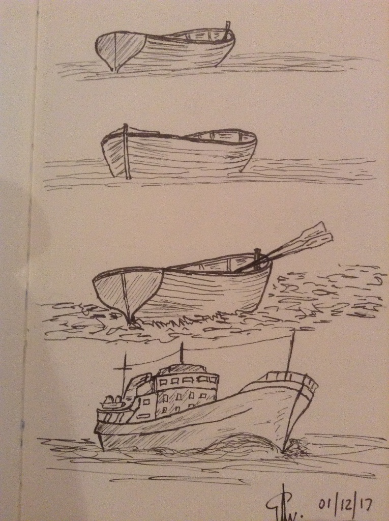 Boats, study