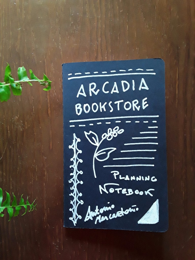 Arcadia Bookstore’s notebook