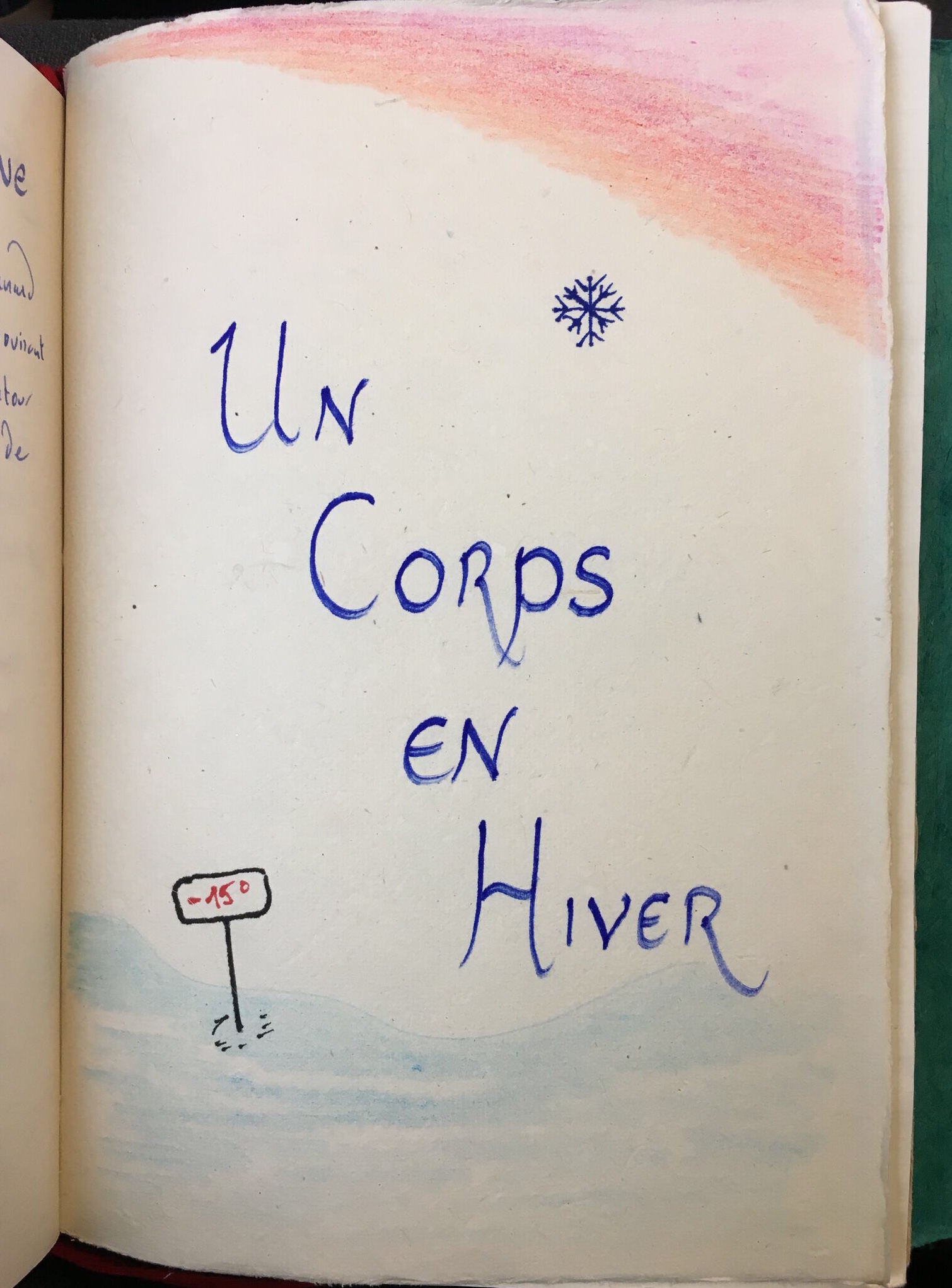 Un Corps en Hiver