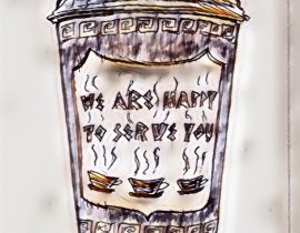 Brooklyn coffee cup