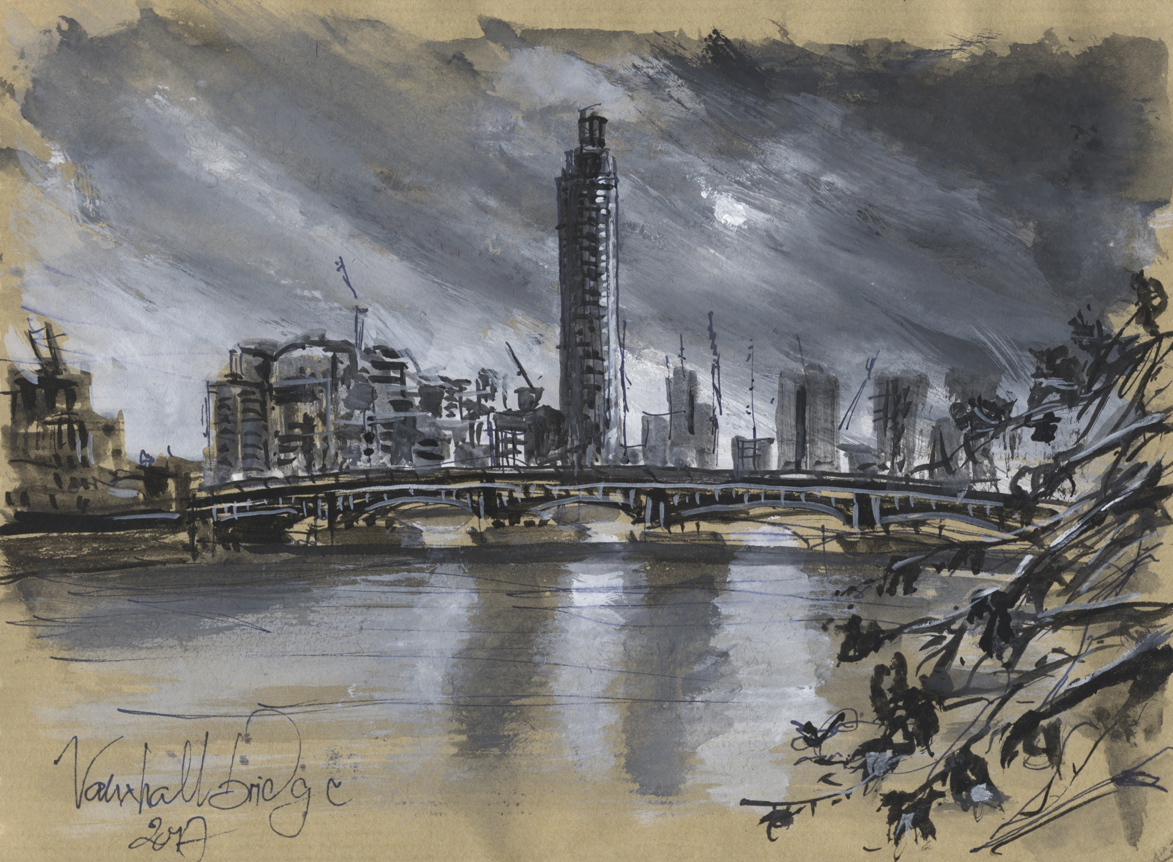 Vauxhall bridge, London