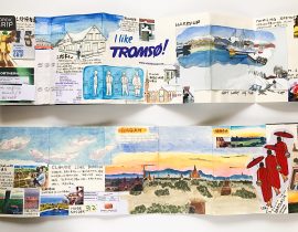 My 5-meter-Travel journals