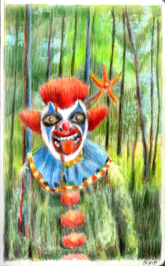 Happy the old dead forrest Clown