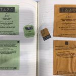 Tea tags with the cover