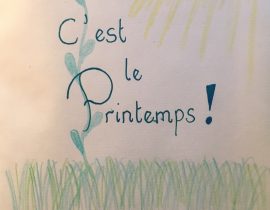 C’est le printemps !