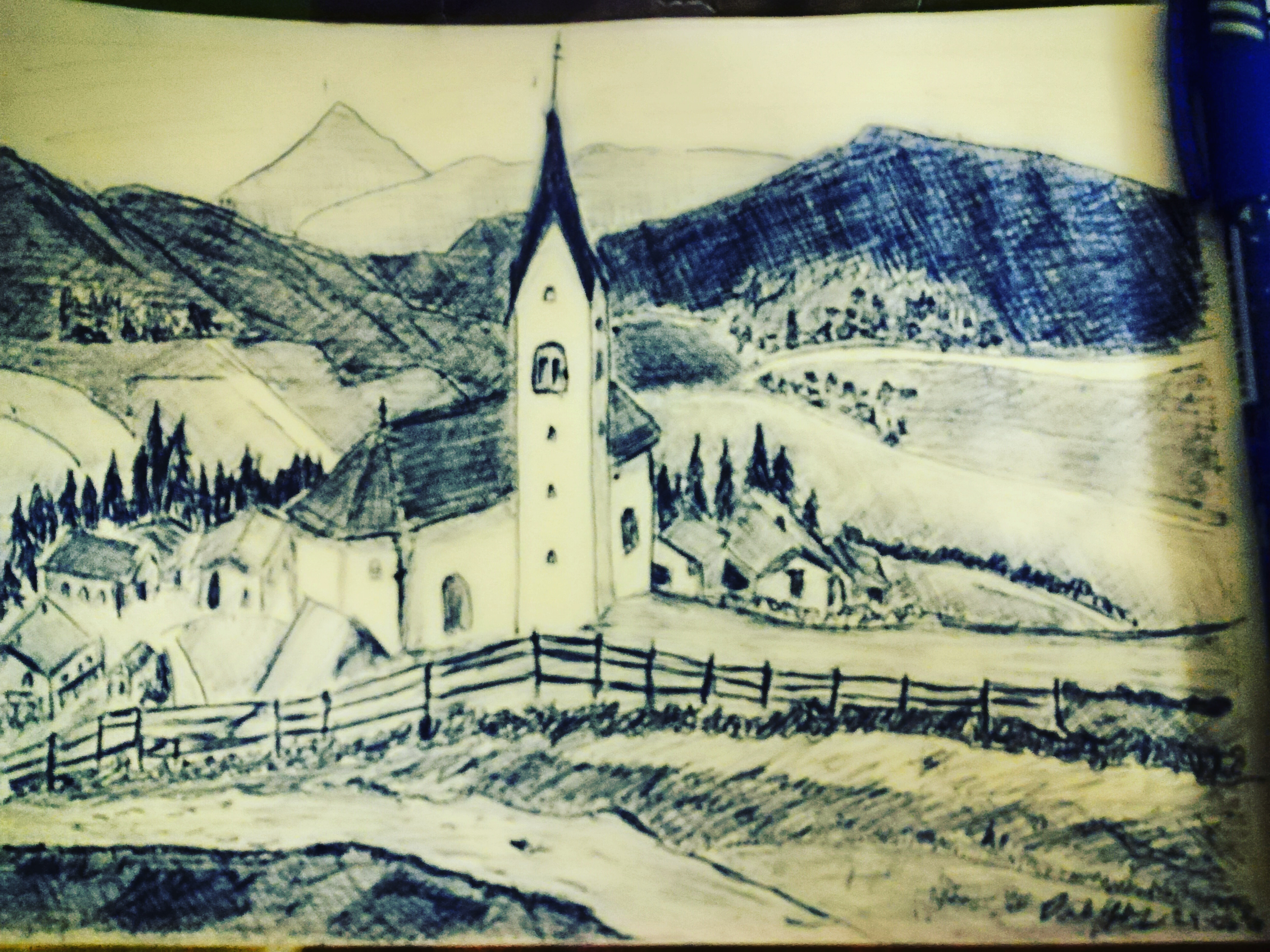 Sketch val pusteria