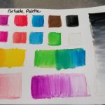 Color Swatches of Pan Design Gouache