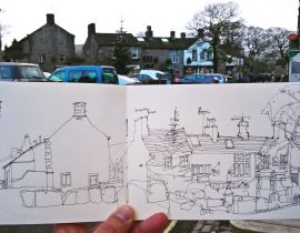 Grassington Village, New Year’s Eve