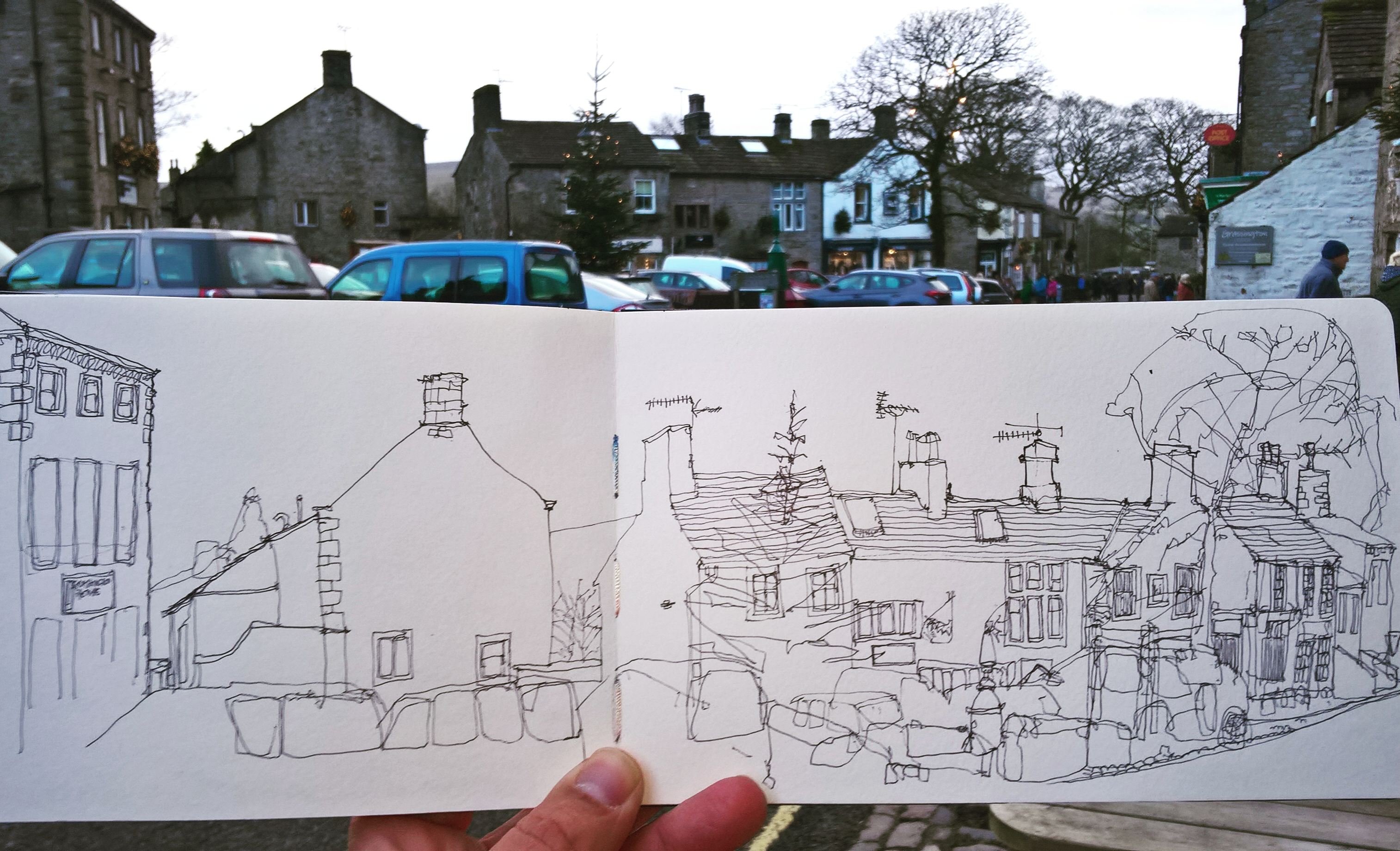 Grassington Village, New Year’s Eve