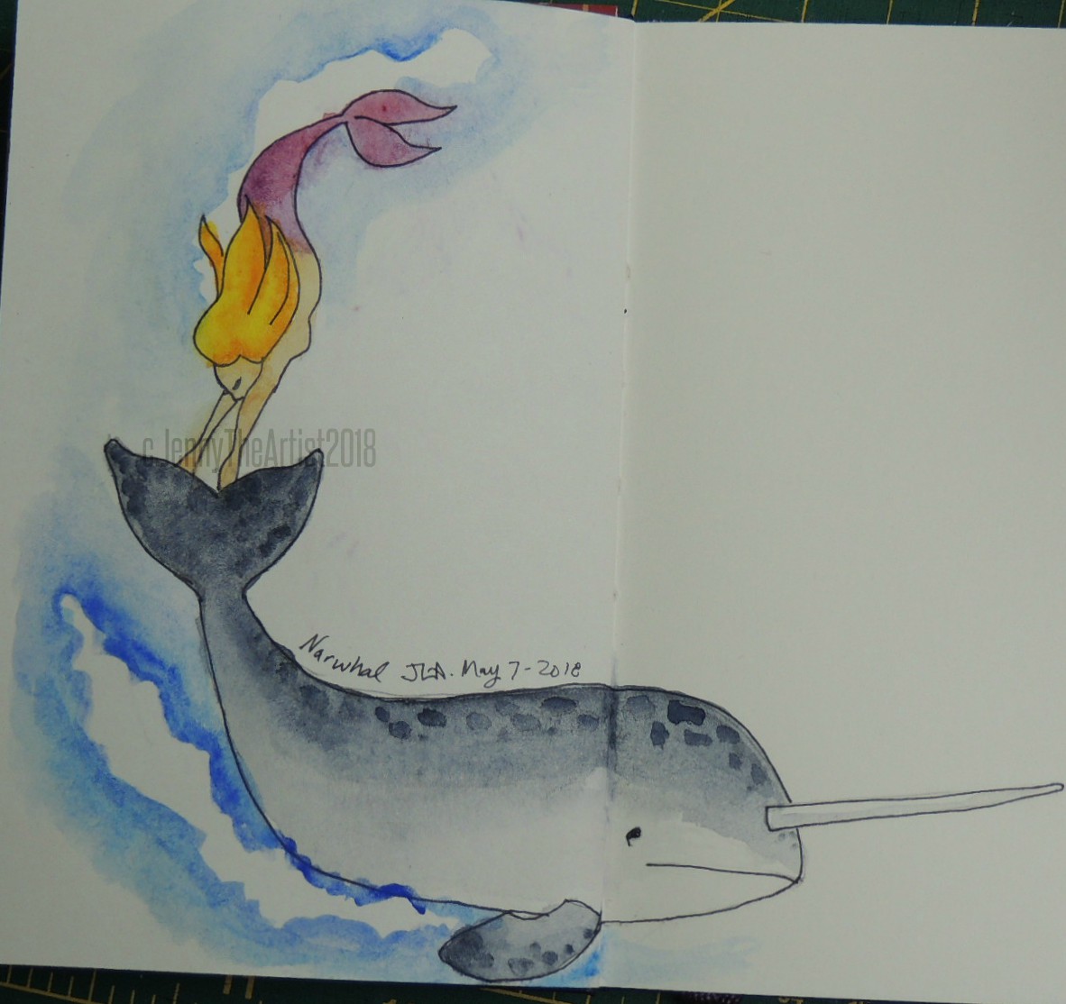 Mermay 2018; Day7; Narwhal