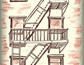 Brooklyn Heights – fire escape
