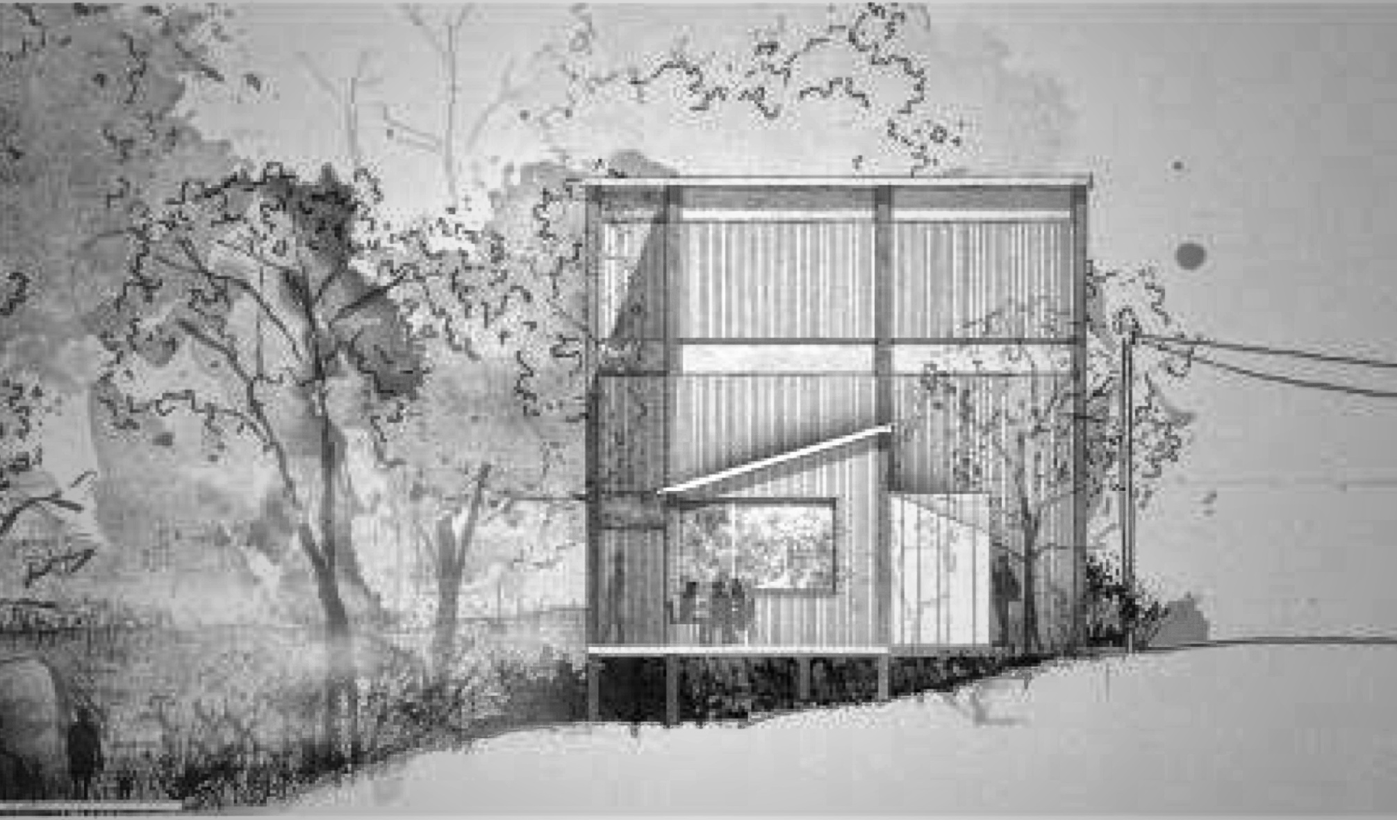 study of Gorge House, Virginia, USA