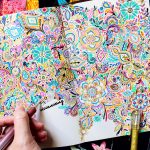 Rainbow Zentangle