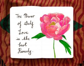 The power of self love is the best remedy.