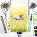 Flower & Moth