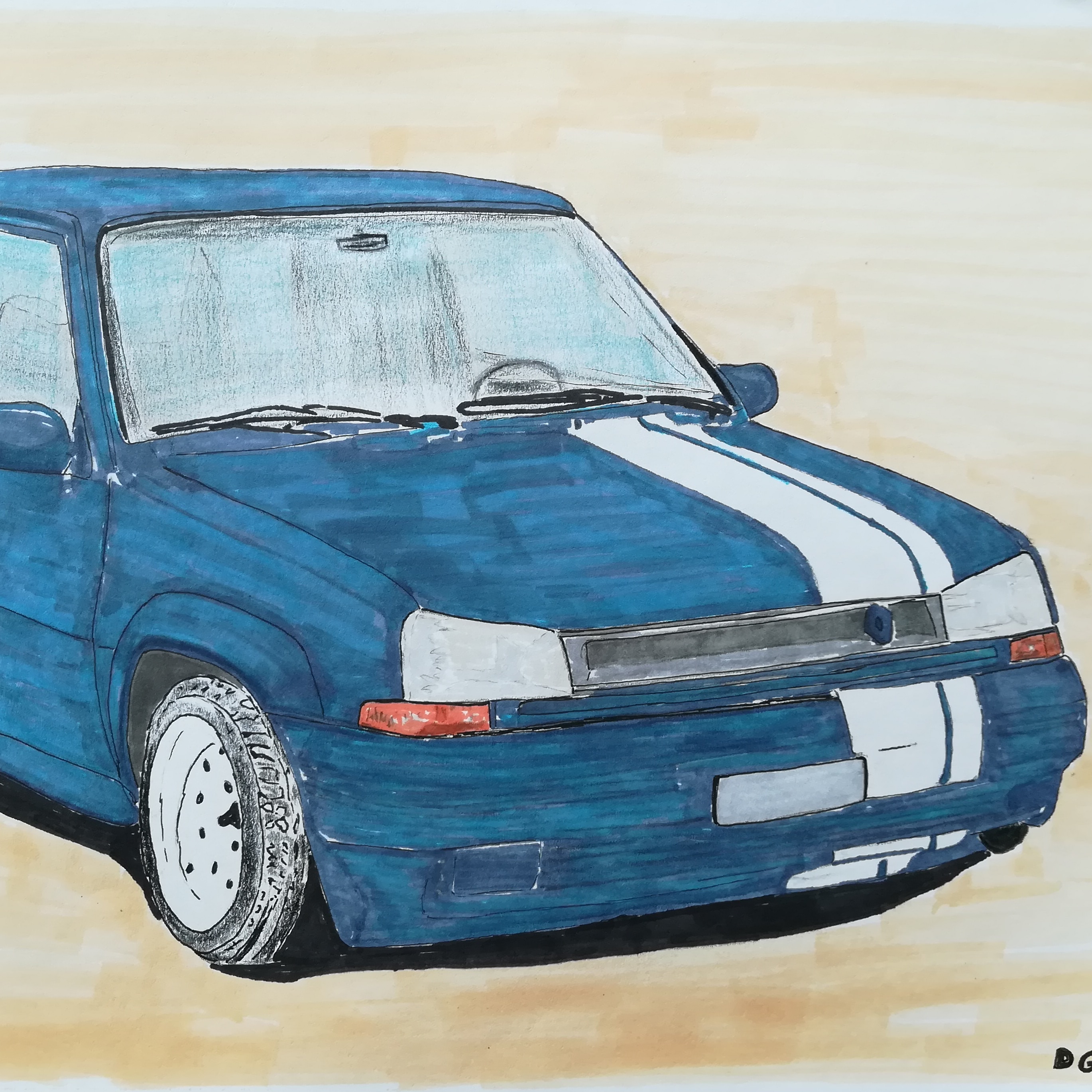 Renault 5 GT turbo