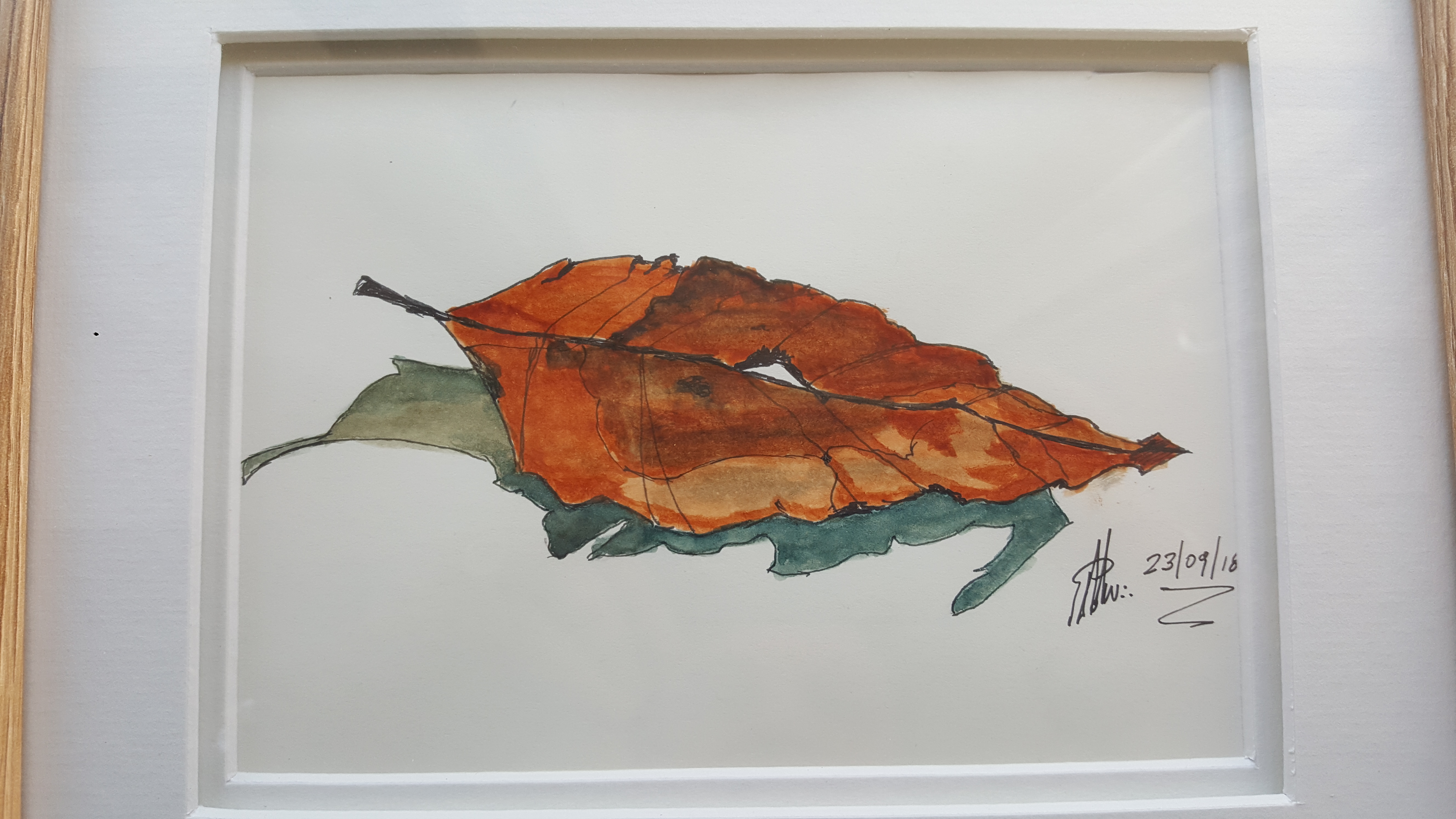 Autumn leaf