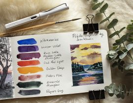 Color Palette & Mini Landscape Study