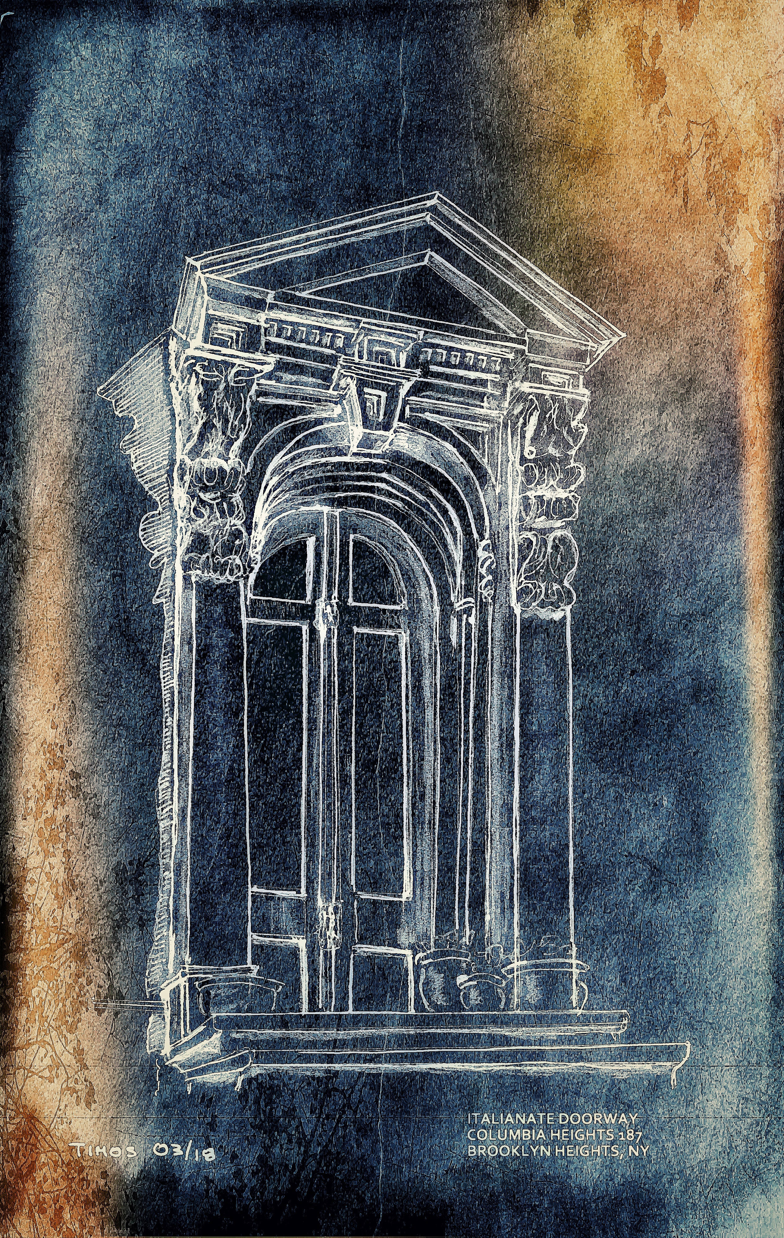 Italianate doorway