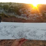 Sunset in San Diego In Progress 1