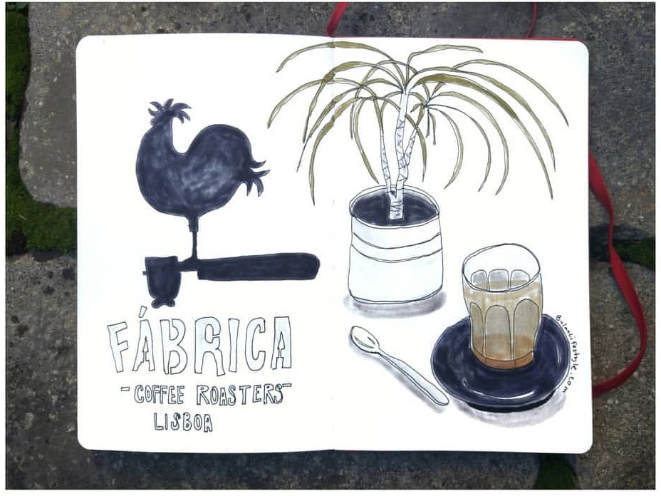 Coffee at Fabrica, Lisbon