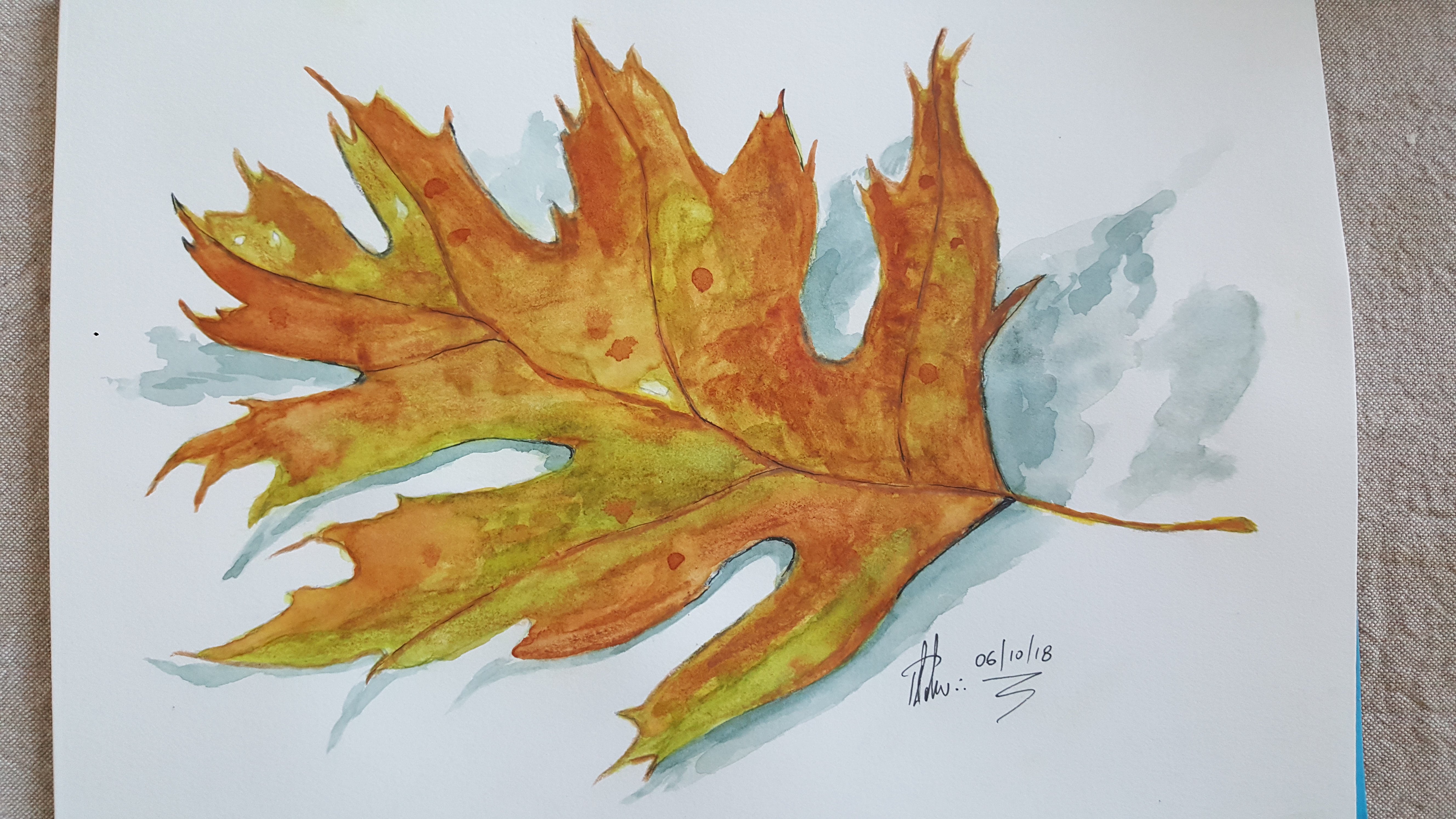 Autumn leaf 2