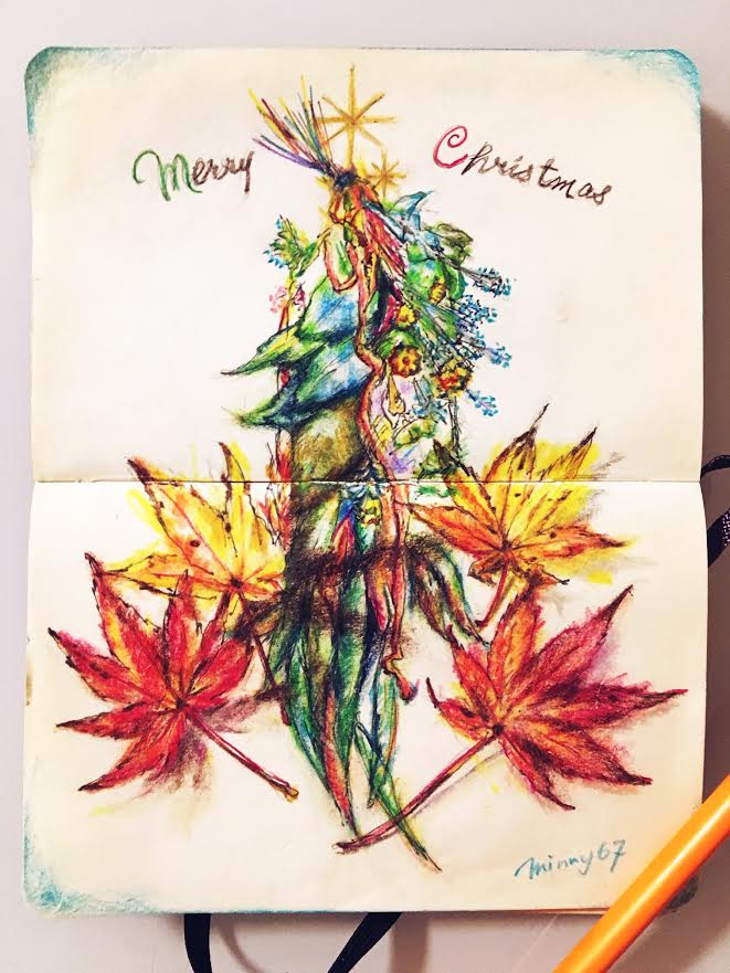 My Christmas Moleskine 2018