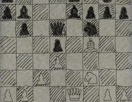 A study for a chess game