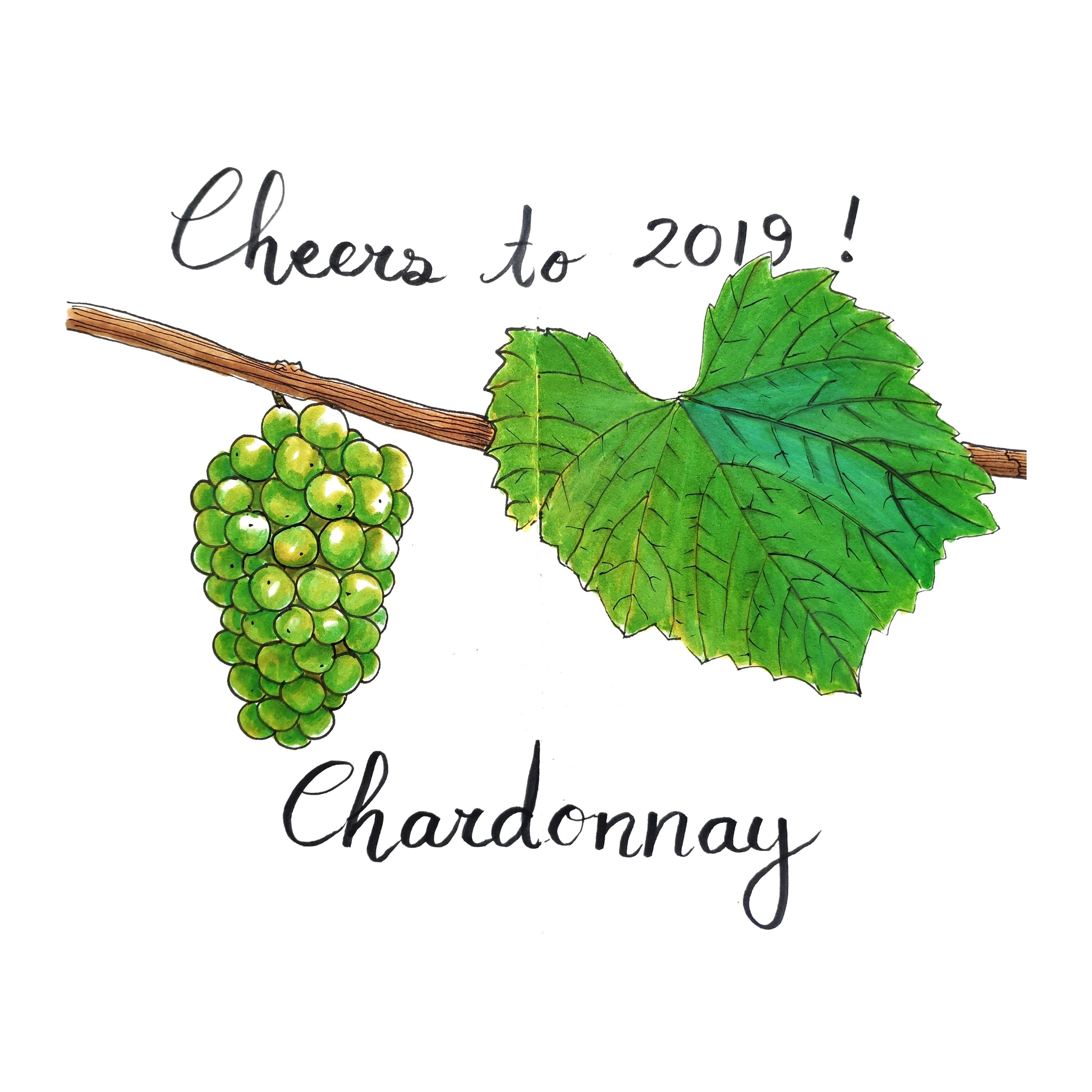 Cheers to 2019! May it be a good vintage.