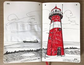 Red lighthouse